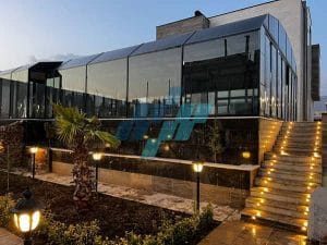 سقف متحرک استخر