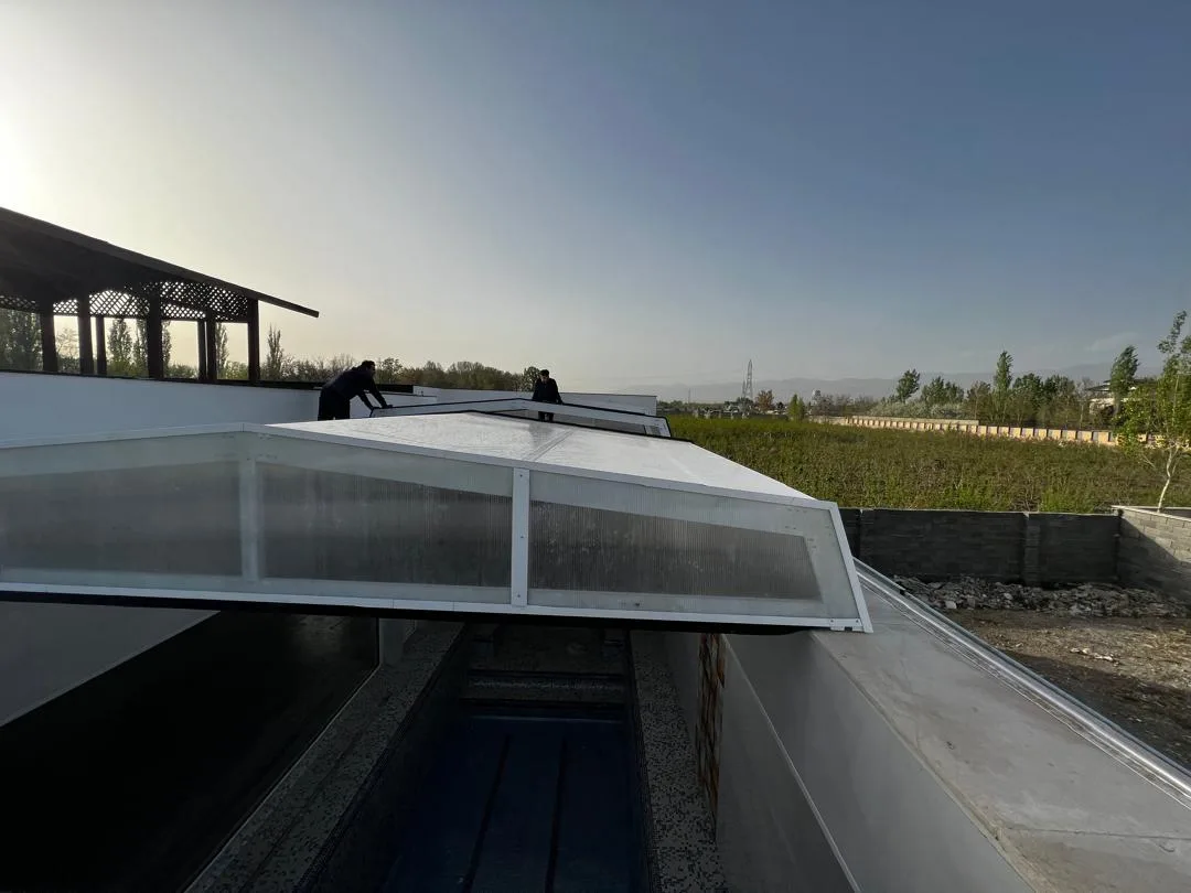 سقف متحرک استخری مدل سانروف