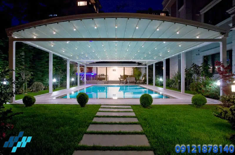 نورپردازی سقف متحرک استخری