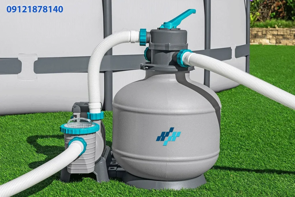 تعویض فیلتر شنی استخر