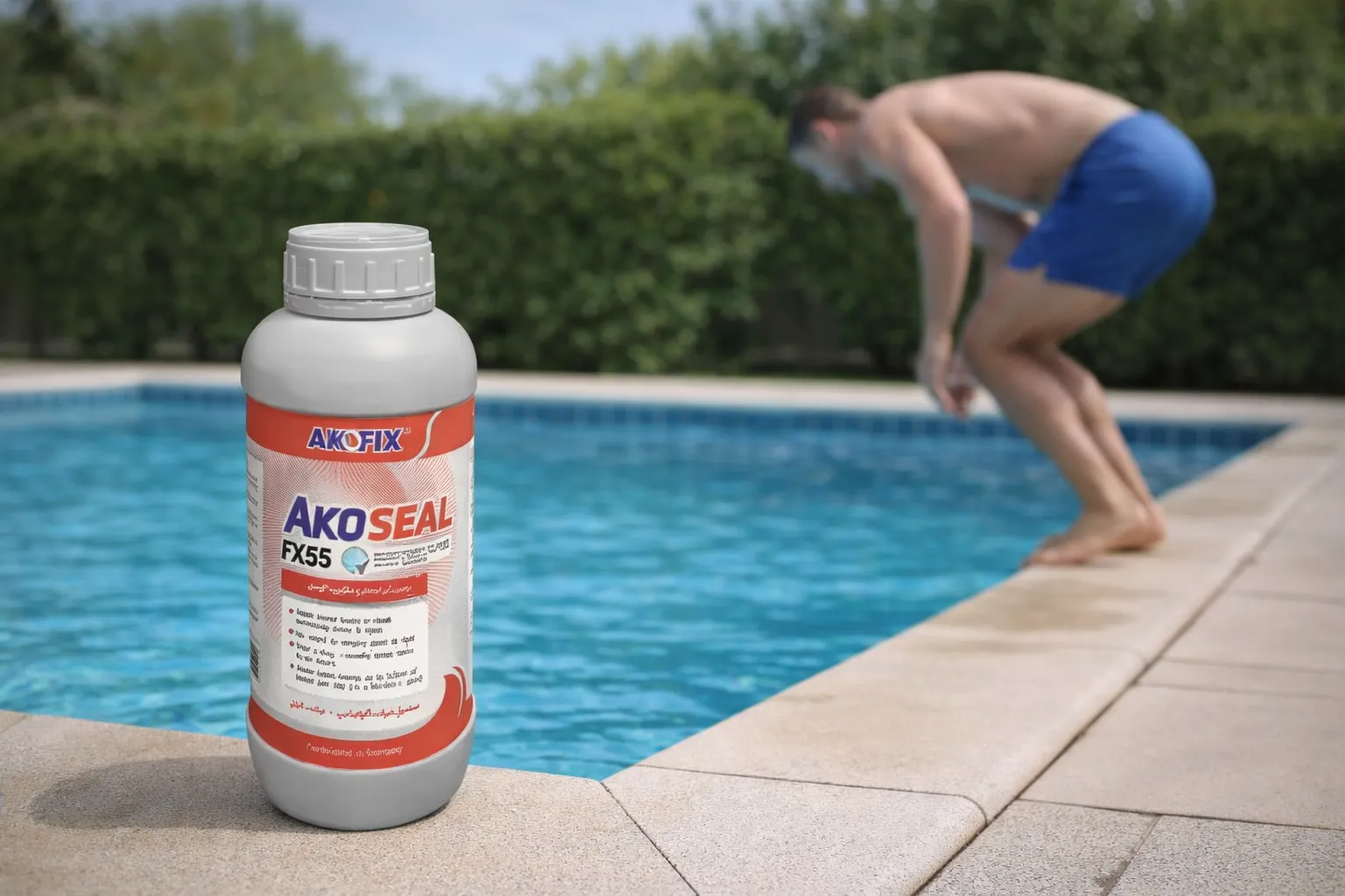 آب بندی استخر و شناکردن