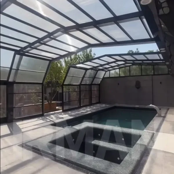 سقف متحرک استخر کردان